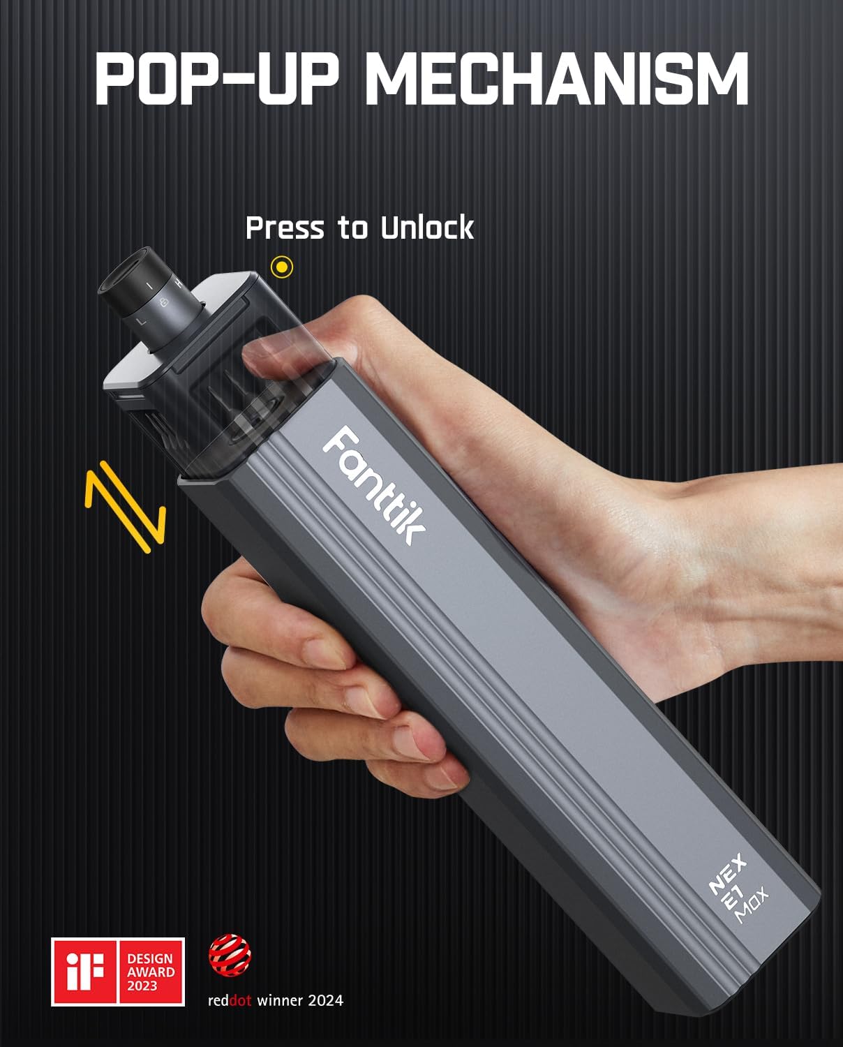 Fanttik E1 Max Electric Screwdriver, Mini Precision Screwdriver Set,