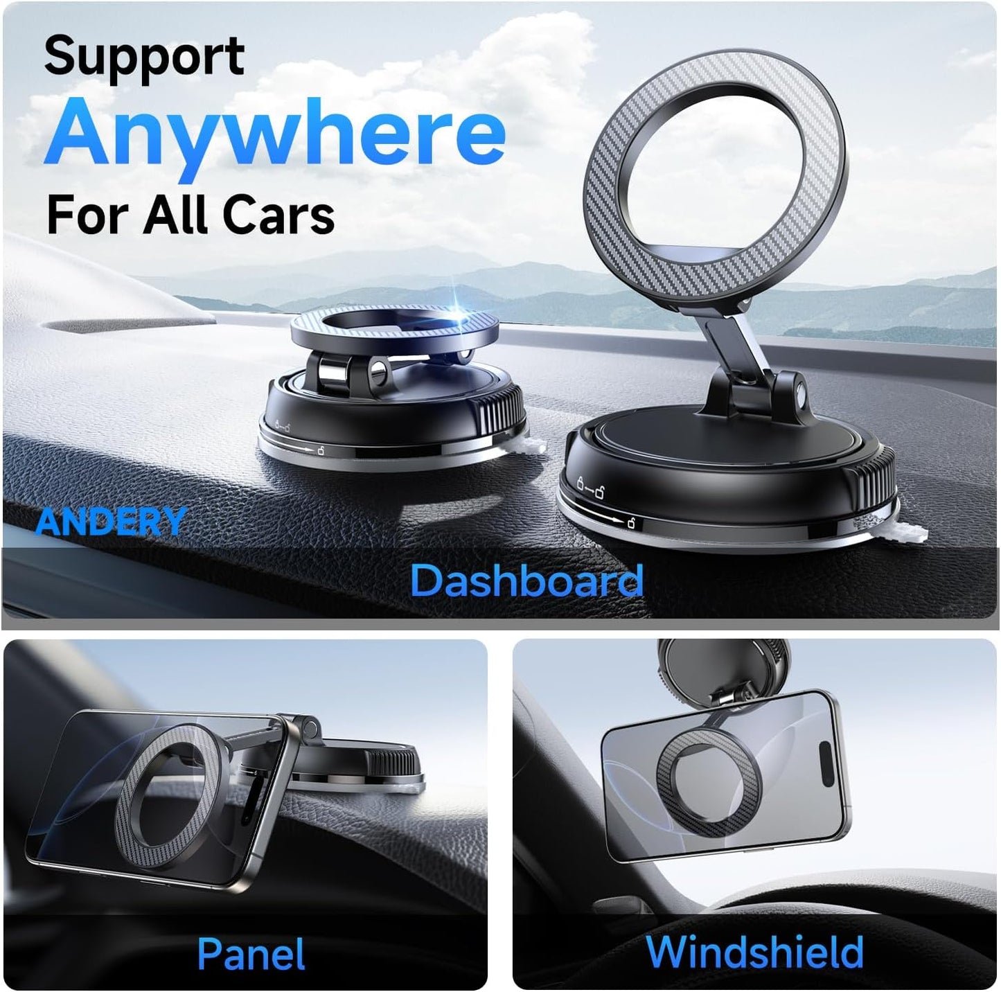 ANDERY Car Phone Holder